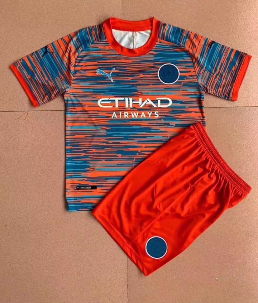 Kids-Manchester City 22/23 Concept Soccer Jersey